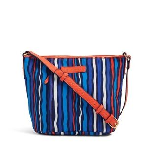 Vera Bradley : multi striped cross body